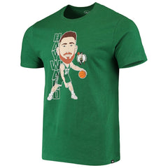 Gordon Hayward Boston Celtics '47 Bobblehead T-Shirt Heathered Kelly Green - NBA