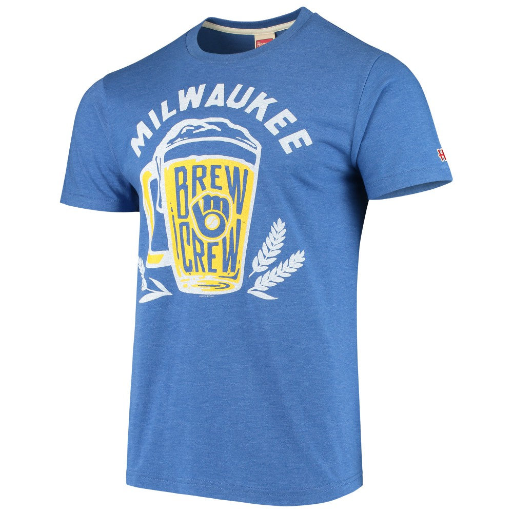 Milwaukee Brewers Hyperlocal Tri-Blend T-Shirt - MLB