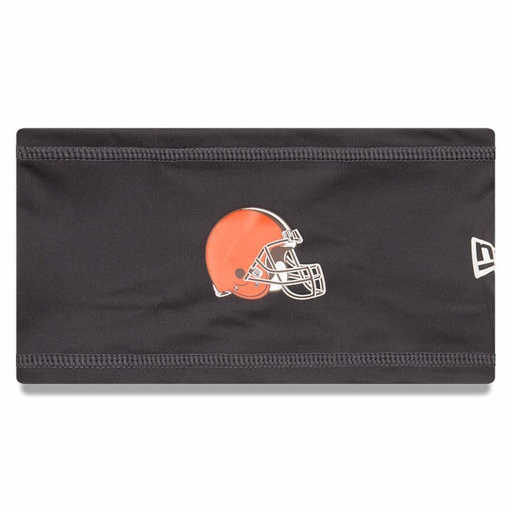 Cleveland Browns New Era COOLERA Training Camp Headband Graphite | NFL