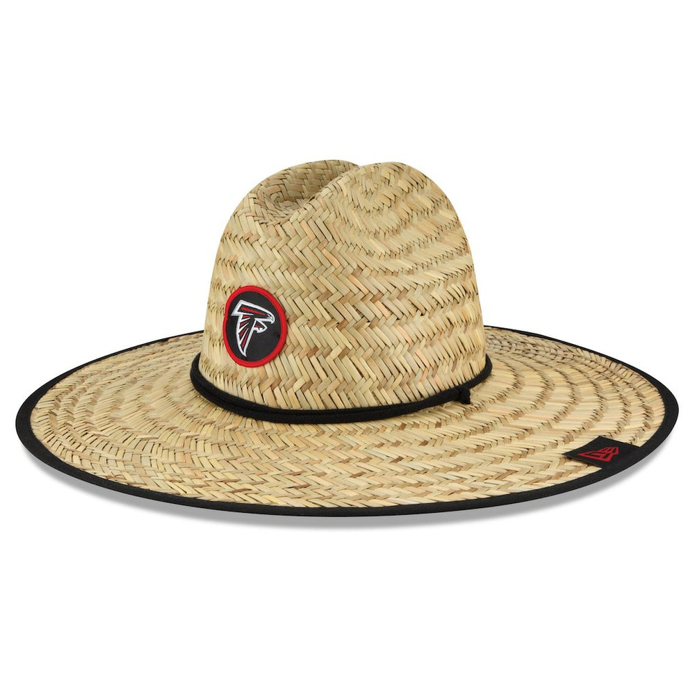 Atlanta Falcons New Era NFL Training Camp Straw Lifeguard Hat Natural | NFL