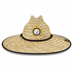 Pittsburgh Steelers New Era NFL Training Camp Straw Lifeguard Hat Natural | NFL