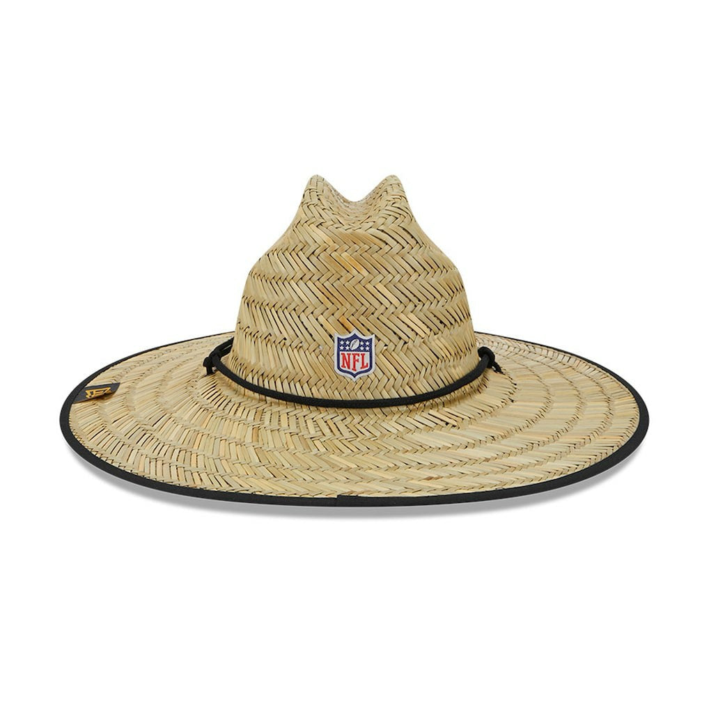 Pittsburgh Steelers New Era NFL Training Camp Straw Lifeguard Hat Natural | NFL