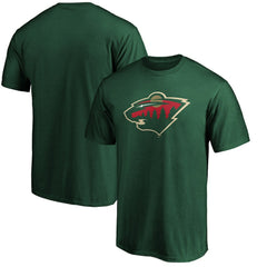 Minnesota Wild Fanatics Team Primary Logo T-Shirt - Green - NHL