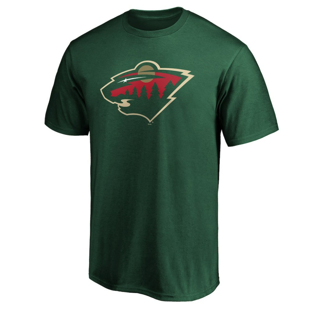 Minnesota Wild Fanatics Team Primary Logo T-Shirt - Green - NHL