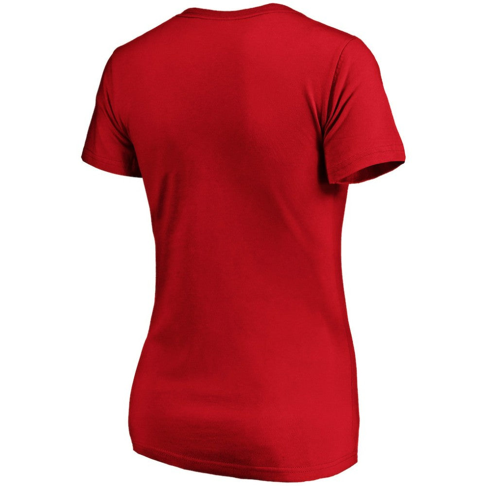 Philadelphia Phillies Fanatics Women's Victory Script V-Neck T-Shirt - MLB