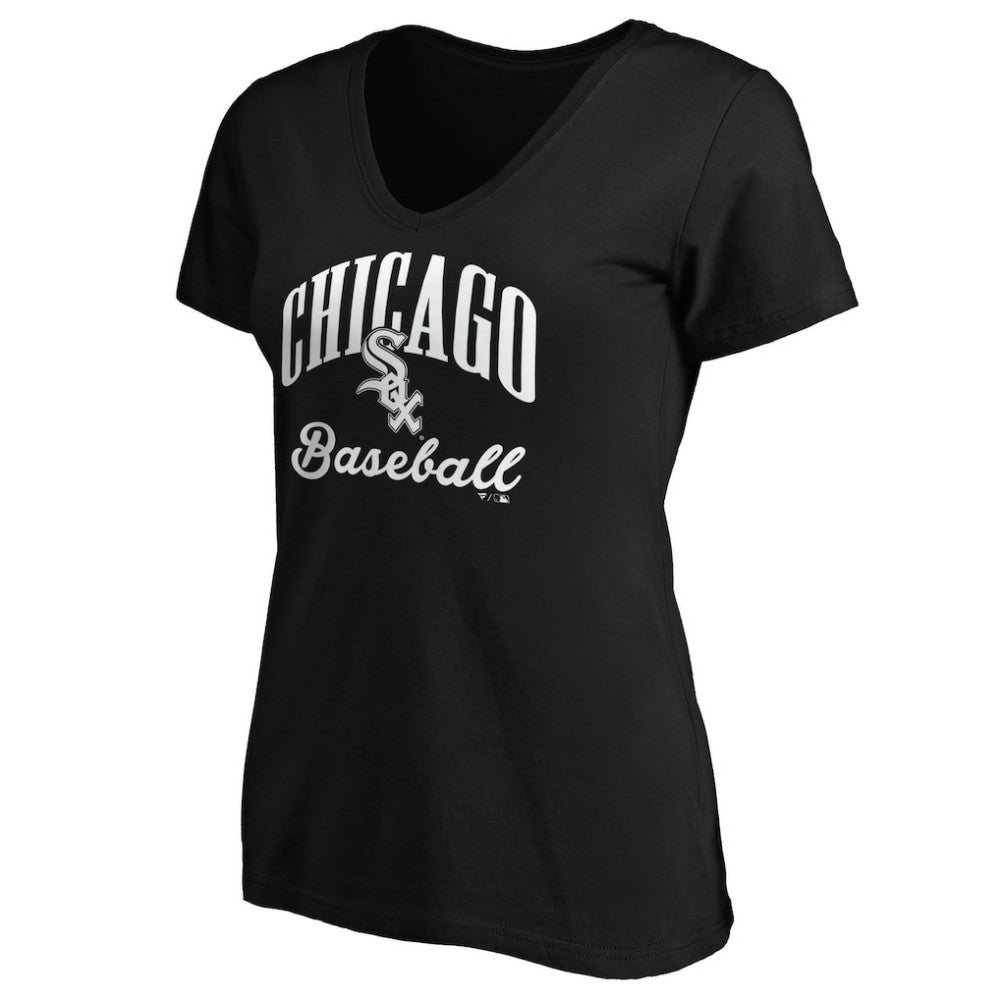 Chicago White Sox Fanatics Women's Victory Script V-Neck T-Shirt - MLB