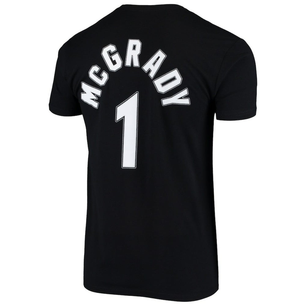 Tracy McGrady Orlando Magic Hardwood Classics Stitch Name & Number T-Shirt Black - NBA