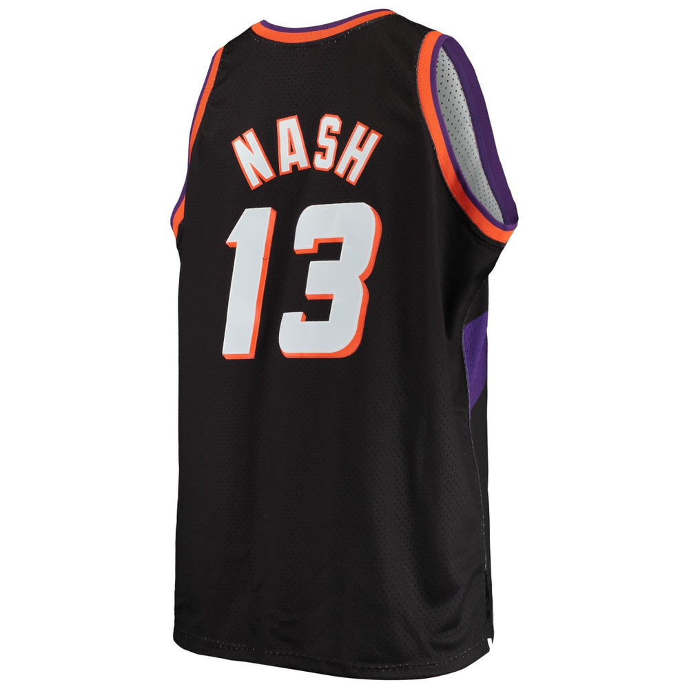 Steve Nash Phoenix Suns 1996/97 Big & Tall Hardwood Classics Swingman Jersey Black - NBA