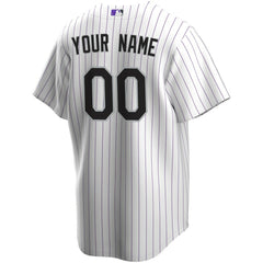 Colorado Rockies Nike Home Replica Custom Jersey - MLB