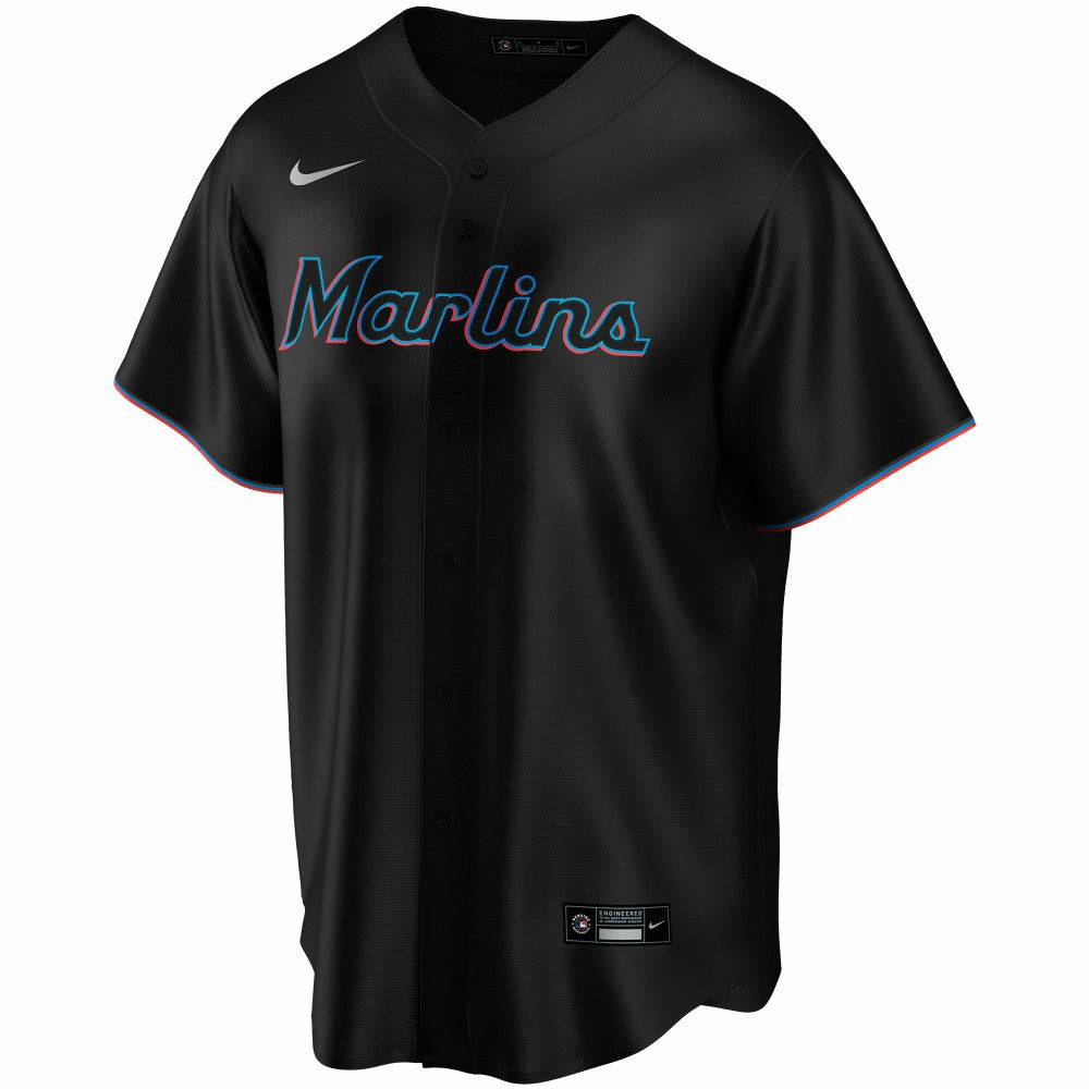 Miami Marlins Nike Alternate Replica Custom Jersey - MLB