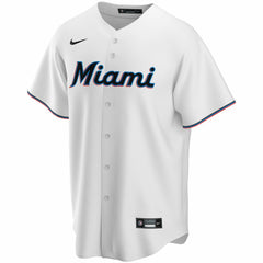 Miami Marlins Nike Home Replica Custom Jersey - MLB