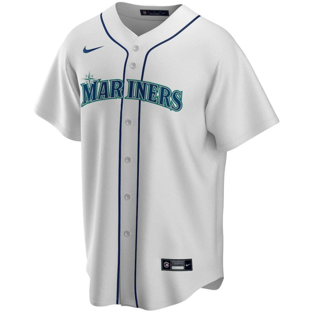 Seattle Mariners Nike Home Replica Custom Jersey - MLB