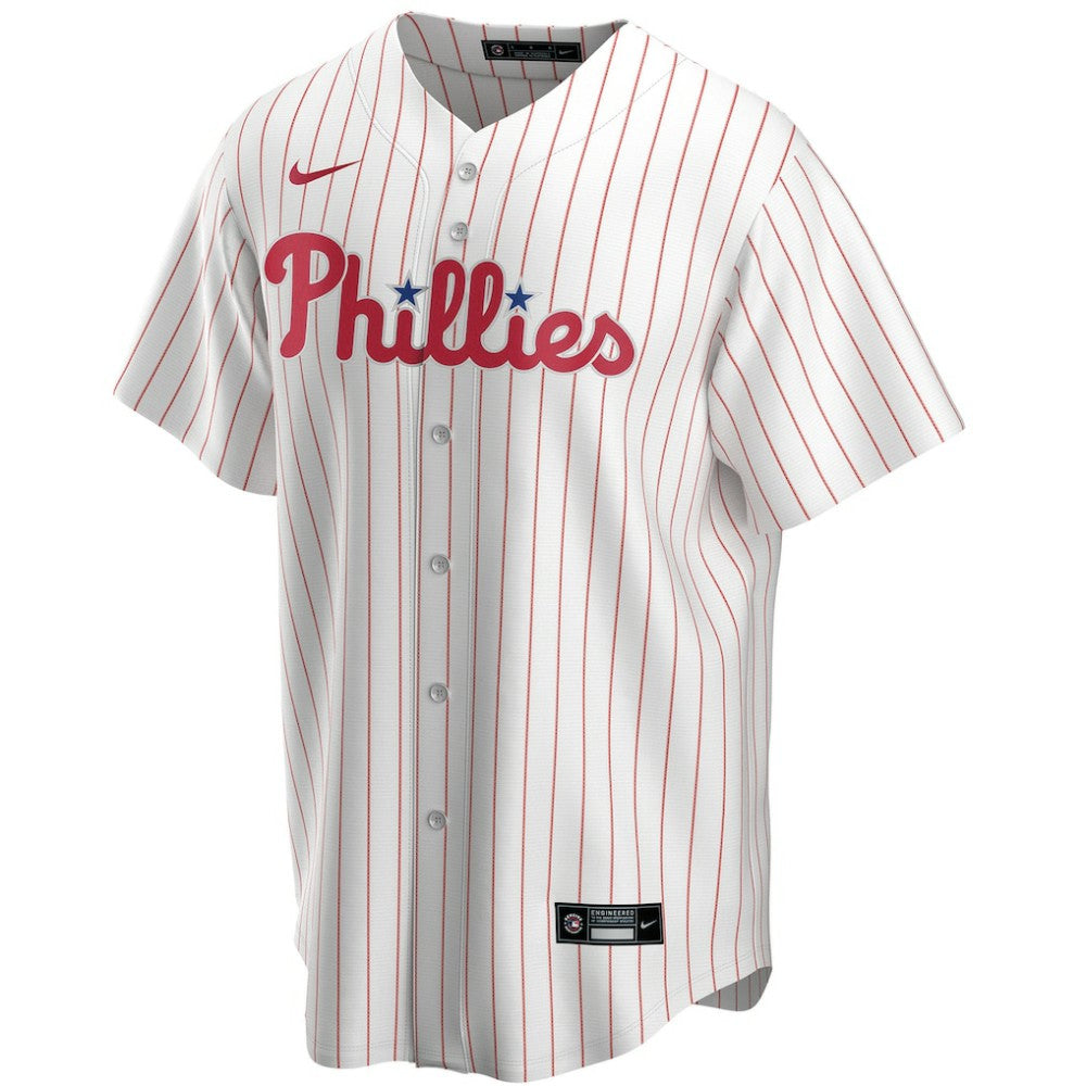 Philadelphia Phillies Nike Home Replica Custom Jersey - MLB