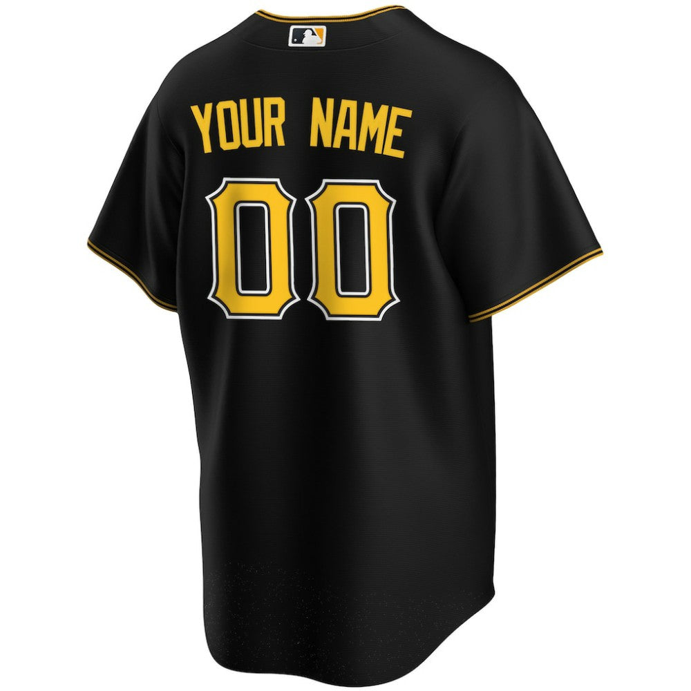 Pittsburgh Pirates Nike Alternate Replica Custom Jersey - MLB