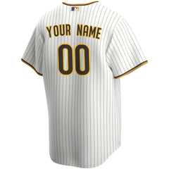 San Diego Padres Nike Home Replica Custom Jersey - MLB