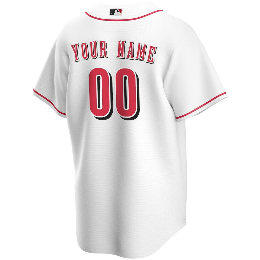 Cincinnati Reds Nike Home Replica Custom Jersey - MLB
