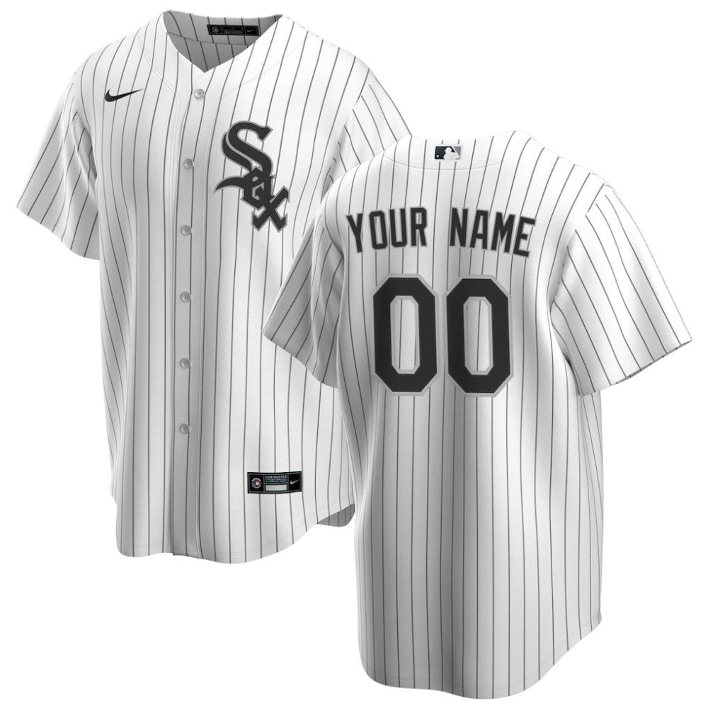 Chicago White Sox Nike Home Replica Custom Jersey - MLB