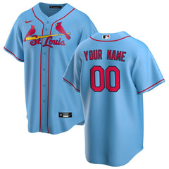 St. Louis Cardinals Nike Alternate Replica Custom Jersey - MLB