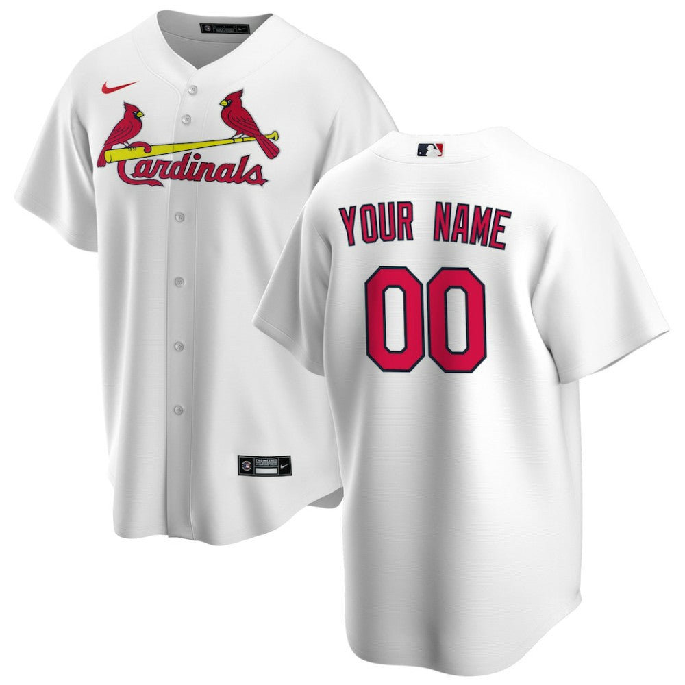 St. Louis Cardinals Nike Home Replica Custom Jersey - MLB