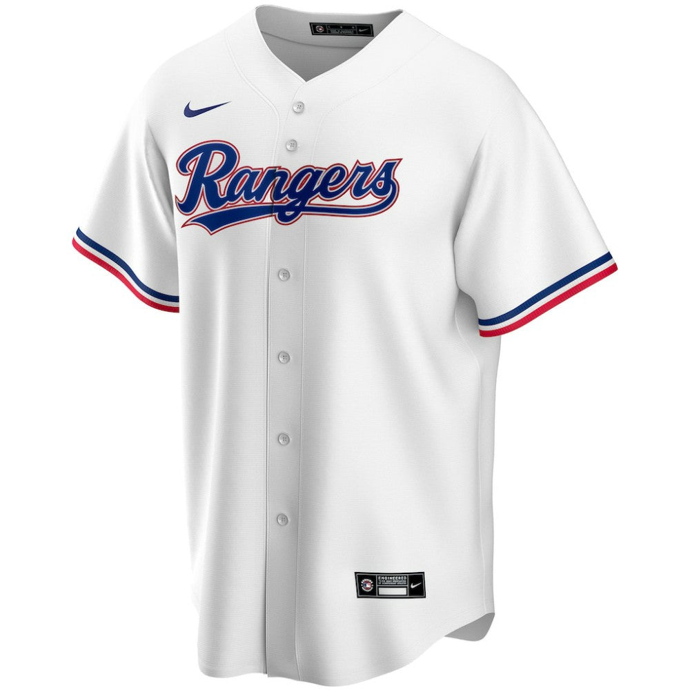 Texas Rangers Nike Home Replica Custom Jersey - MLB