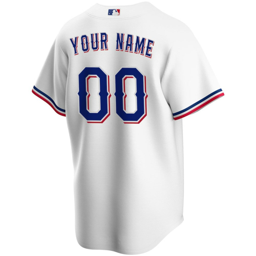 Texas Rangers Nike Home Replica Custom Jersey - MLB