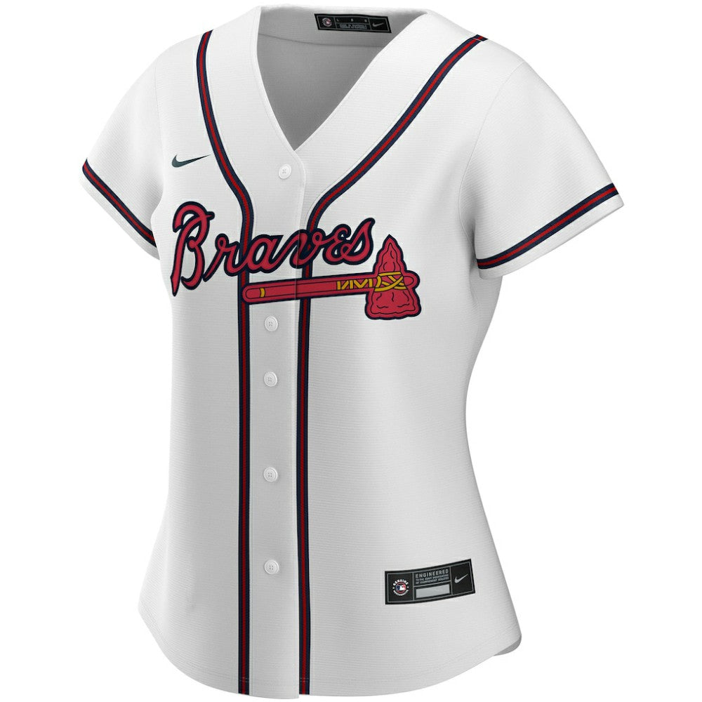 Atlanta Braves Nike Women's Home Replica Custom Jersey - MLB