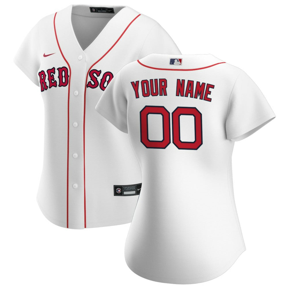 Boston Red Sox Nike Women's Home Replica Custom Jersey - MLB