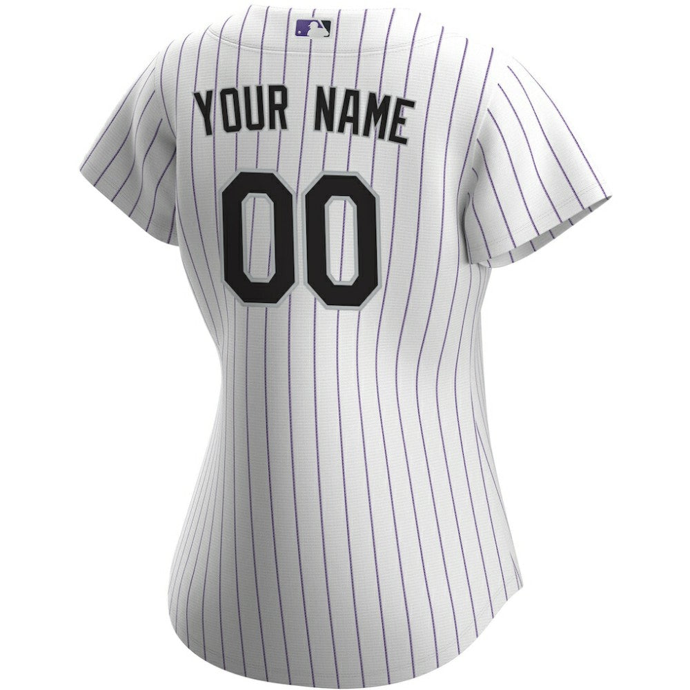 Colorado Rockies Nike Women's Home Replica Custom Jersey - MLB