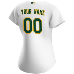 Athletics Nike Women's Home Replica Custom Jersey - MLB
