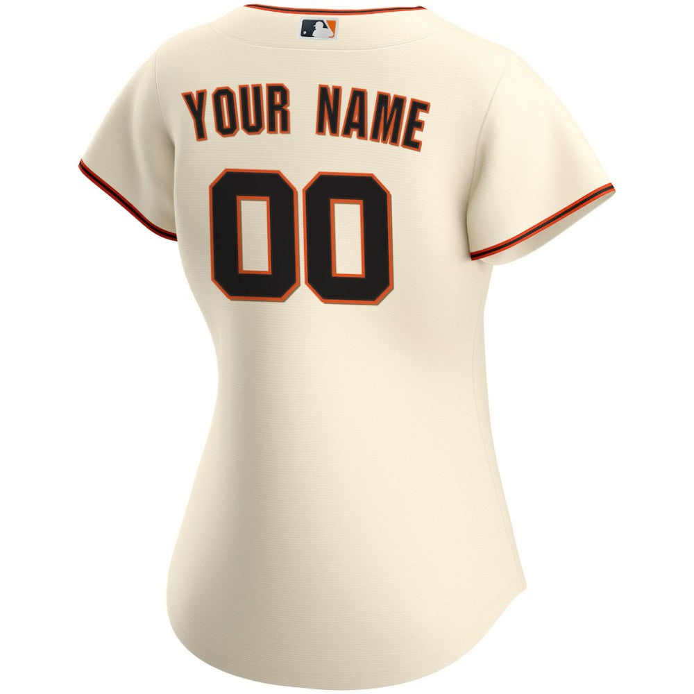 San Francisco Giants Nike Women's Home Replica Custom Jersey - MLB