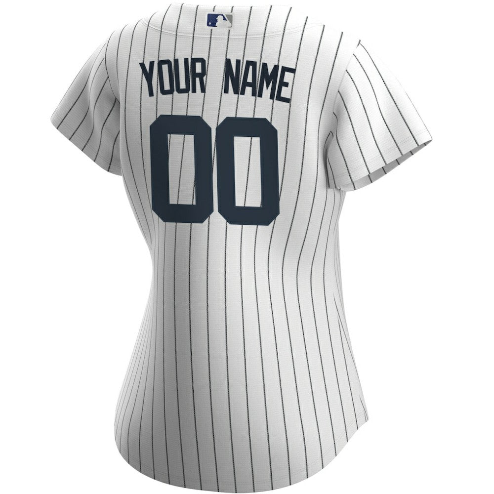 New York Yankees Nike Women's Home Replica Custom Jersey - MLB