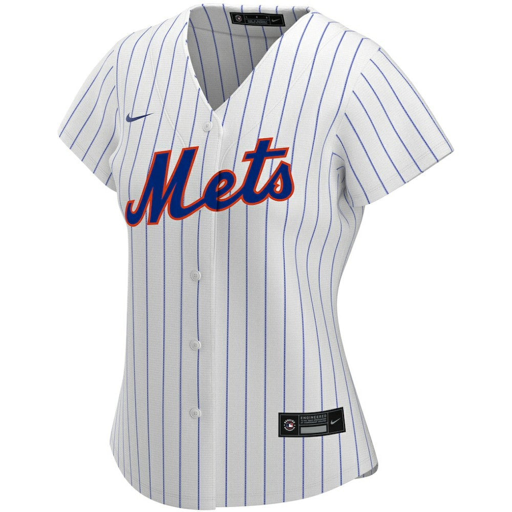 New York Mets Nike Women's Home Replica Custom Jersey - MLB