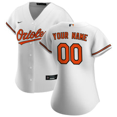 Baltimore Orioles Nike Women's Home Replica Custom Jersey - MLB
