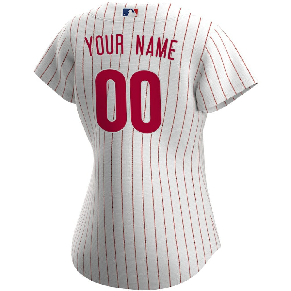 Philadelphia Phillies Nike Women's Home Replica Custom Jersey - MLB