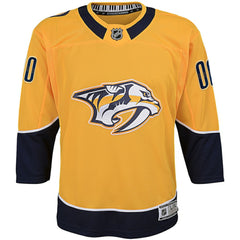 Nashville Predators Youth Home Premier Custom Jersey - Yellow - NHL
