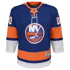 New York Islanders Youth Home Premier Custom Jersey - Blue - NHL