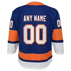 New York Islanders Youth Home Premier Custom Jersey - Blue - NHL