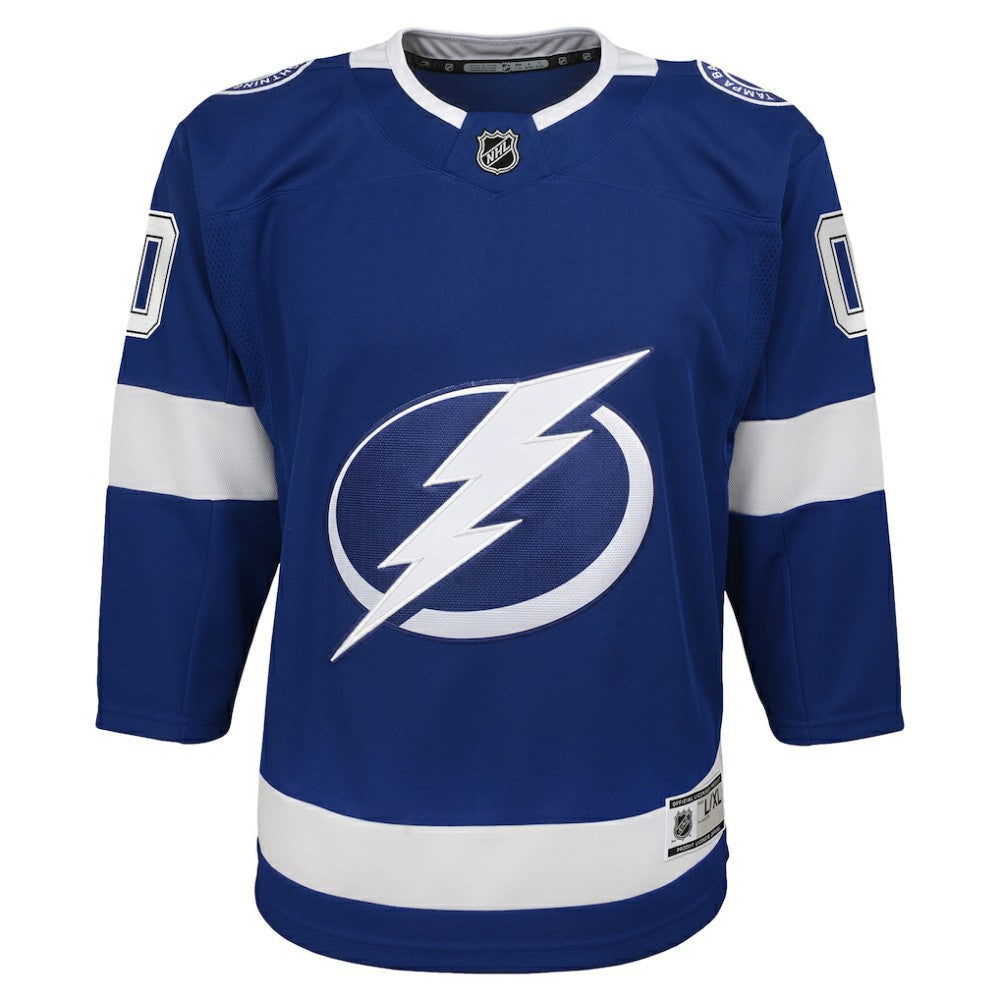 Tampa Bay Lightning Youth Home Custom Premier Jersey - Blue - NHL