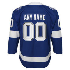 Tampa Bay Lightning Youth Home Custom Premier Jersey - Blue - NHL