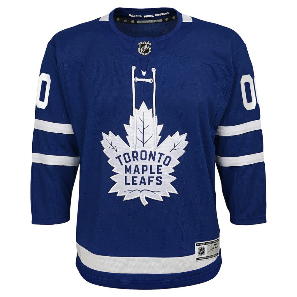 Toronto Maple Leafs Youth Home Premier Custom Jersey - Blue - NHL