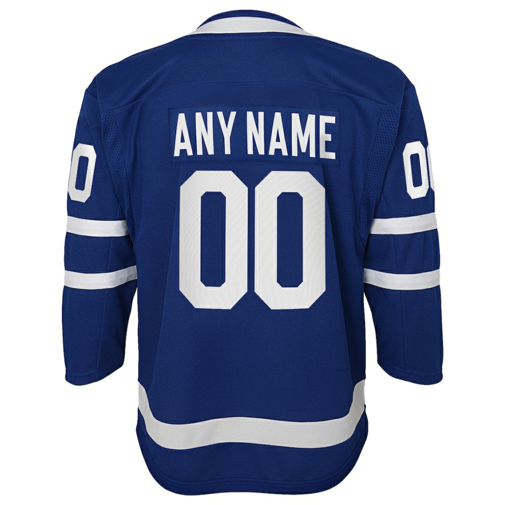 Toronto Maple Leafs Youth Home Premier Custom Jersey - Blue - NHL
