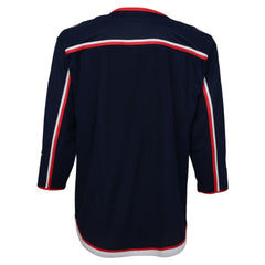 Columbus Blue Jackets Youth Home Premier Jersey - Navy - NHL