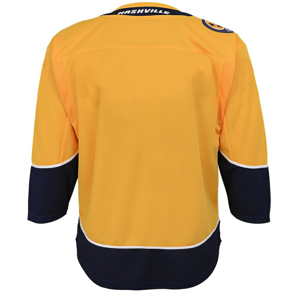 Nashville Predators Youth Home Premier Blank Jersey - Yellow - NHL