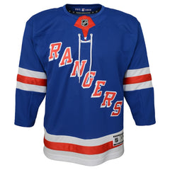 New York Rangers Youth Home Premier Jersey - Blue - NHL