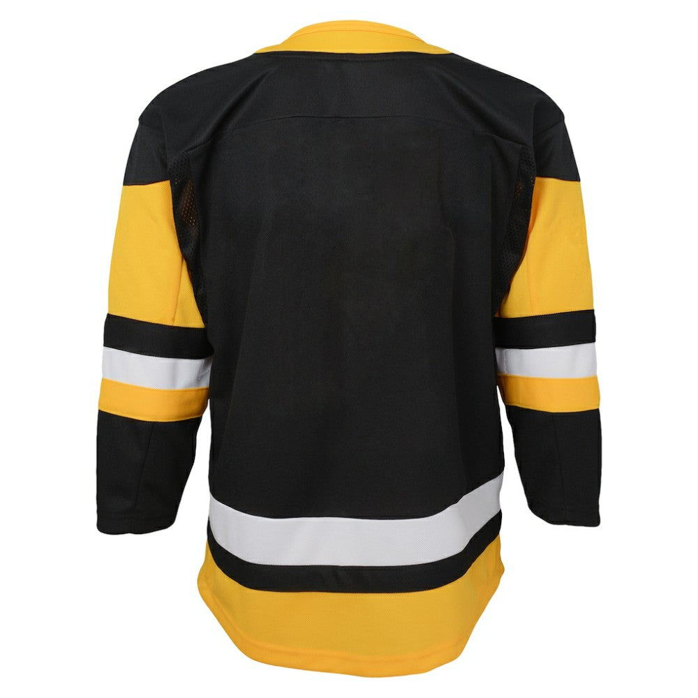 Pittsburgh Penguins Youth Home Premier Blank Jersey - Black - NHL