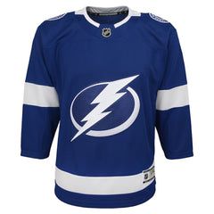 Tampa Bay Lightning Youth Home Blank Premier Jersey - Blue - NHL