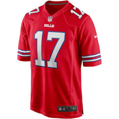 Josh Allen Buffalo Bills Alternate Game Player Jersey Red | Nike for Sale