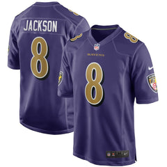 Lamar Jackson Baltimore Ravens Alternate Game Jersey Purple | Nike for Sale