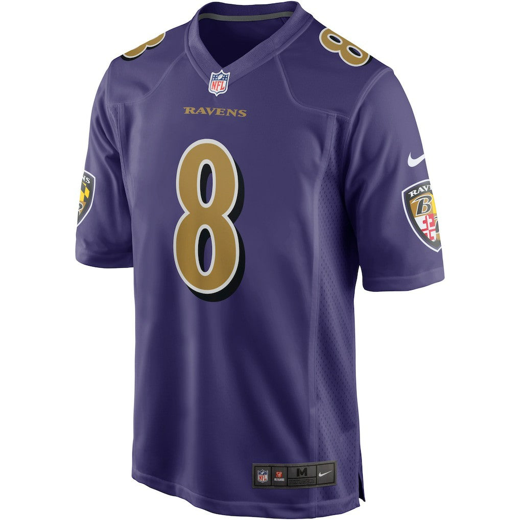 Lamar Jackson Baltimore Ravens Alternate Game Jersey Purple | Nike for Sale