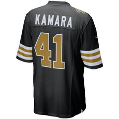 Alvin Kamara New Orleans Saints Alternate Game Jersey Black | Nike for Sale